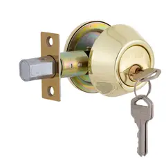 FIXSER - Cerradura de Llave - Mariposa Bronce PUL