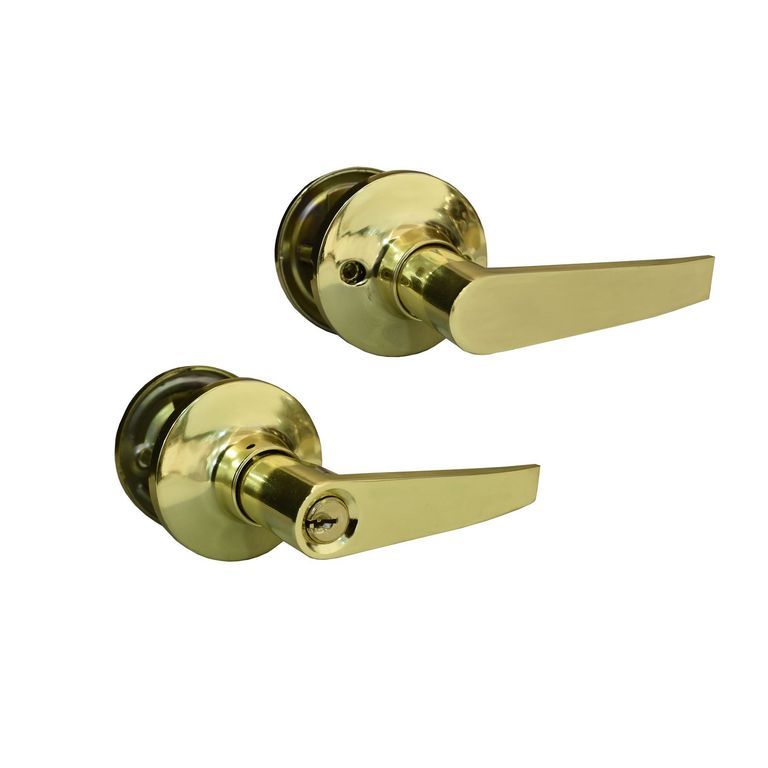 Cerradura de Manija Entrada Dorado