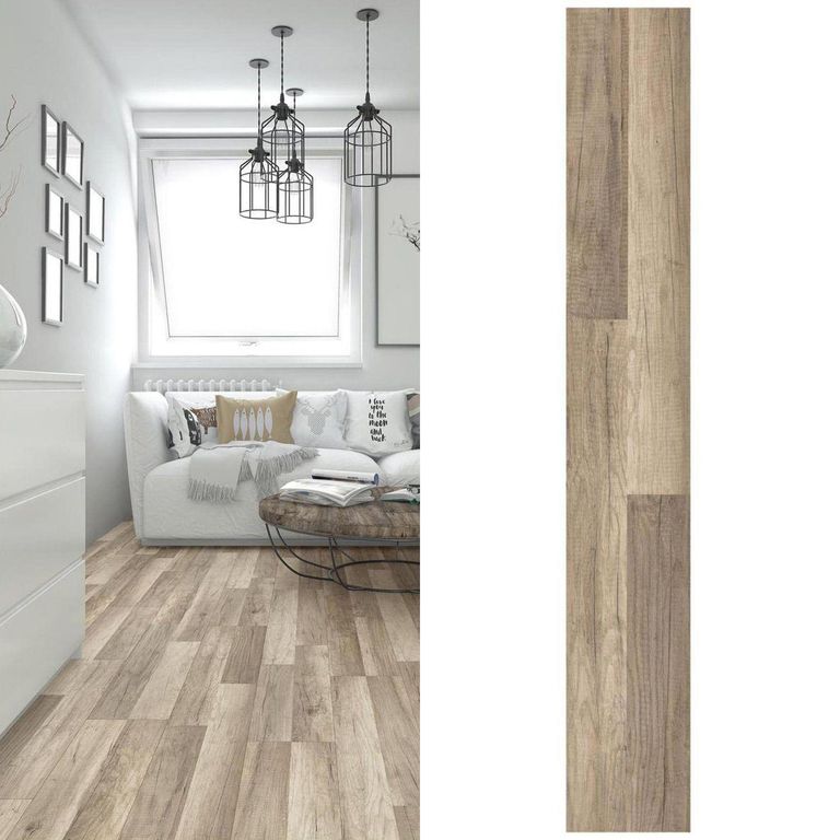 Piso Laminado Marrón AC4 8mm 1.99m2
