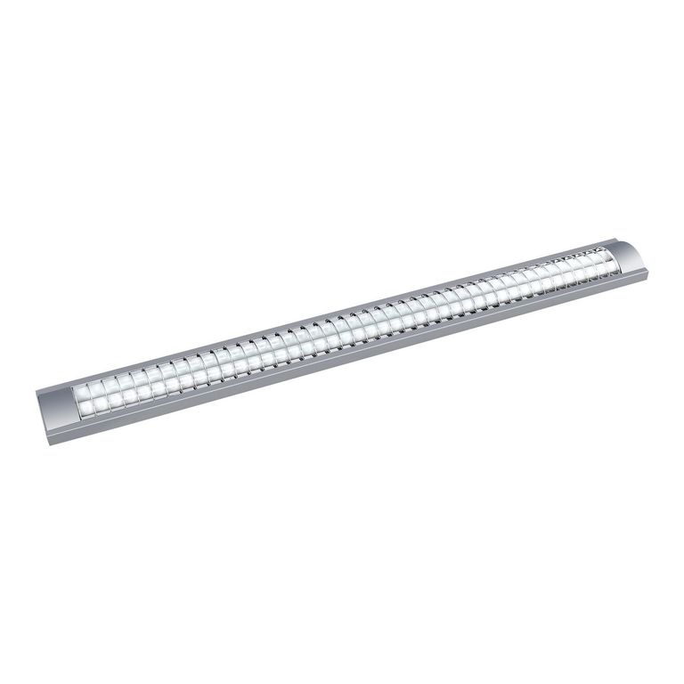 Prisma LED con Rejilla Silver 2x22W Luz Fría