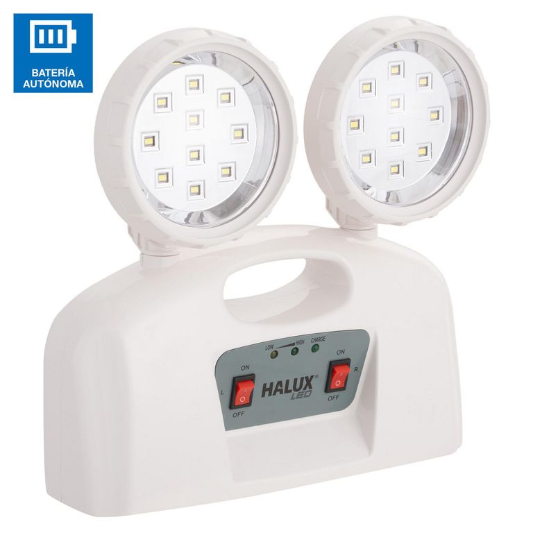 Lámpara de Emergencia 10W 1200lm Halux