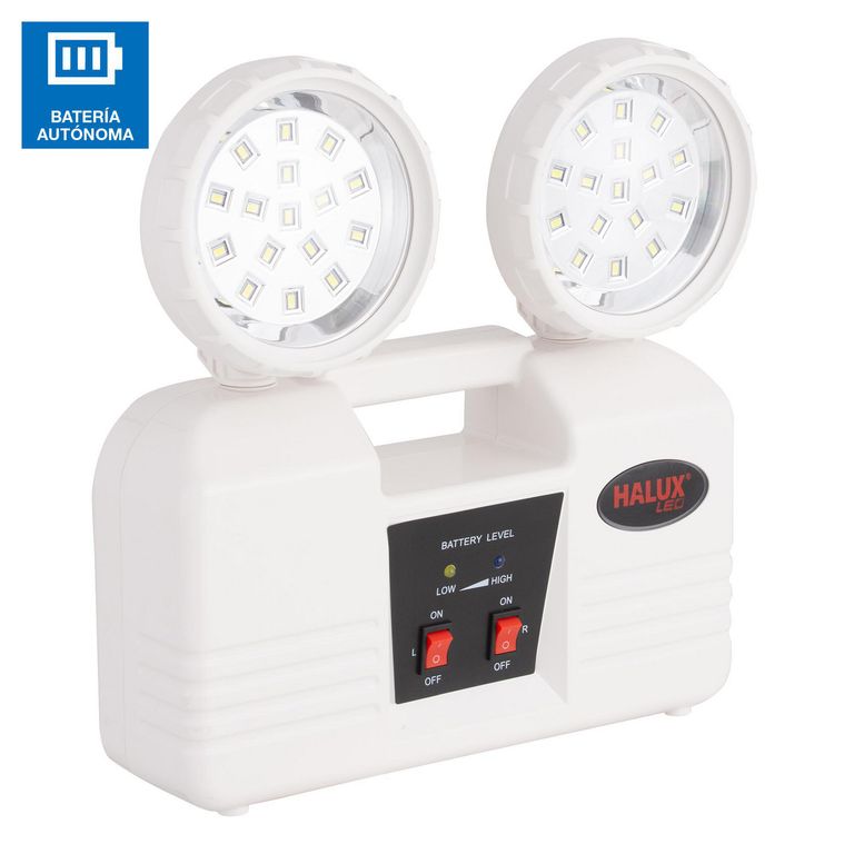 Lámpara de Emergencia LED 1200LM Halux