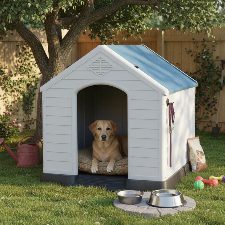 Casa para Perro Raza Mediana/Grande Plástico 105x96.5x98.5cm