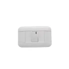 HALUX - Interruptor Simple Phoenix Blanco