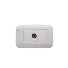 HALUX - Toma Coaxial TV Phoenix Blanco