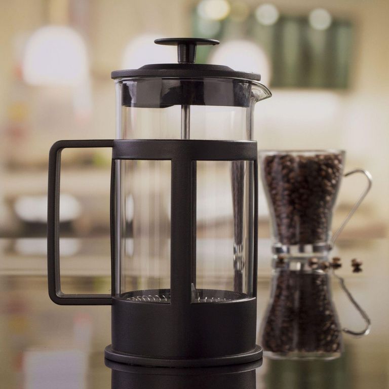 Cafetera 350ML Presión Negra