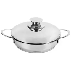 JUST HOME COLLECTION - Cacerola con Asas Acero 16cm
