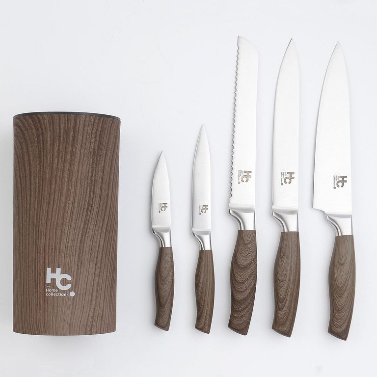 Set x6 Cuchillos y Base