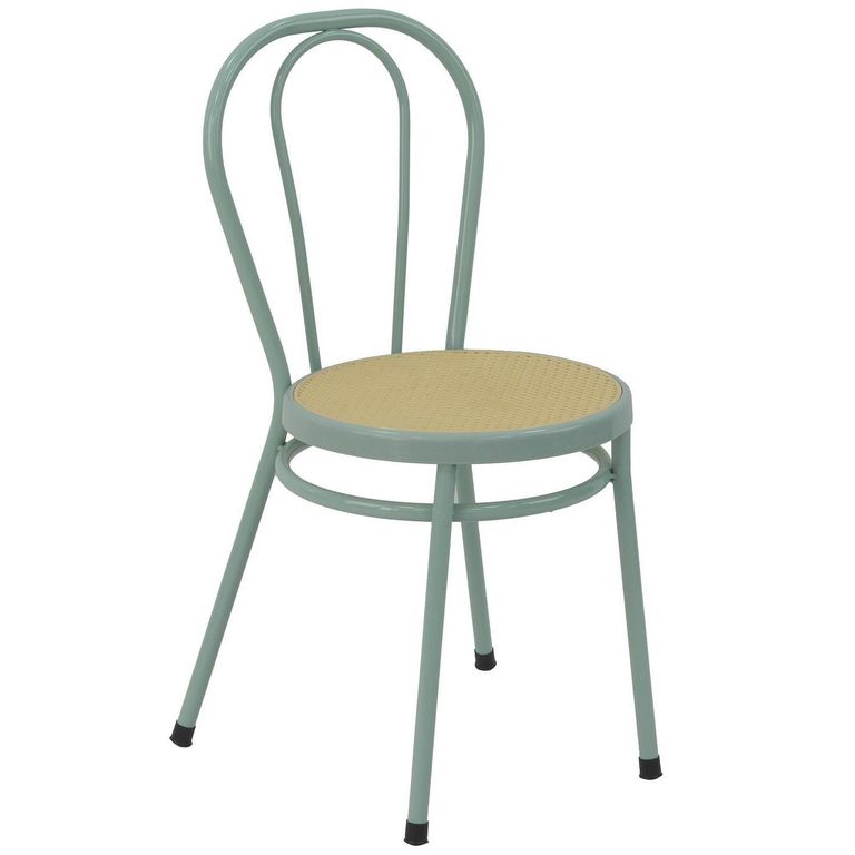 Silla Metal Nat/Menta