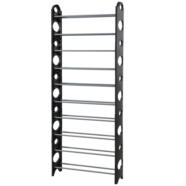 Organizador de Zapatos 10 Niveles Negro