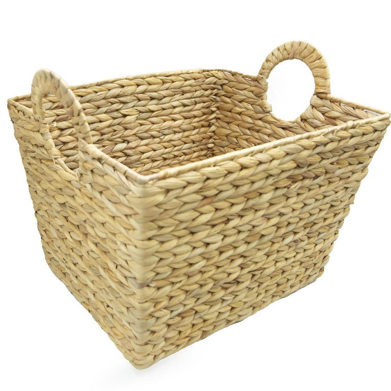 Canasto Fibra Tejido 43X35X28.5