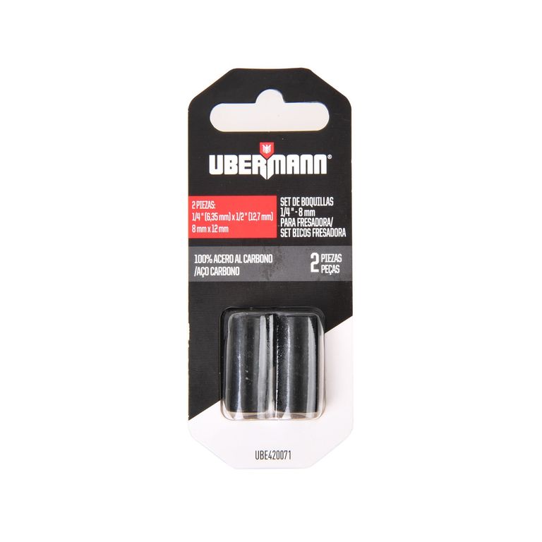 Set 2 Pinzas Ubermann 6mm y 8mmx12mm