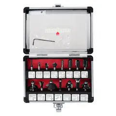 UBERMANN - Set 15 Fresas 1/4"