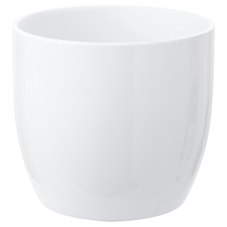 Maceta Basel Blanco 14cm