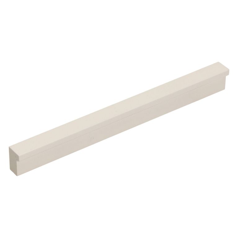 Jalador de Asa Aluminio Blanco Mate UA02 128 mm