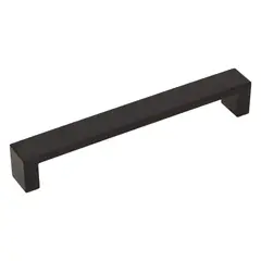 FIXSER - Tirador de Asa Aluminio Negro Mate UA59 160 mm.