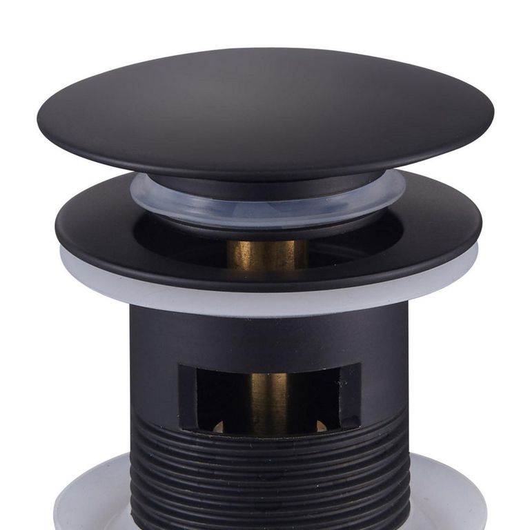 Desagüe Popup Negro 1-1/4 C/Reb