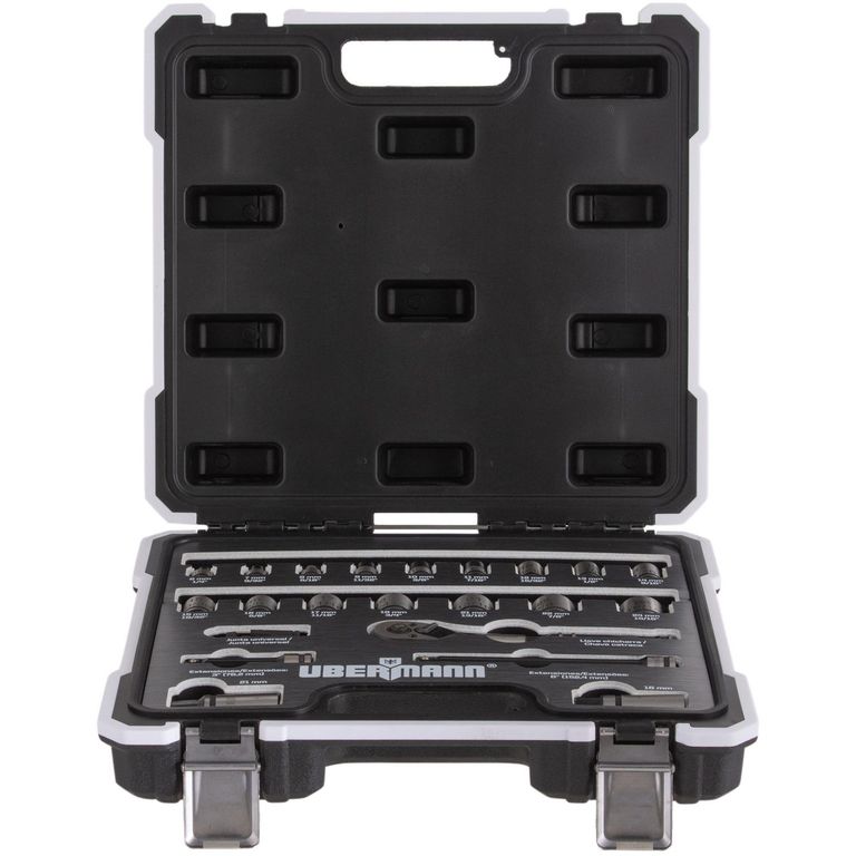 Set Ratchet Ubermann 3/8 22 Piezas