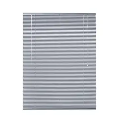 JUST HOME COLLECTION - Persiana Horizontal De Aluminio 160x165cm Plateado