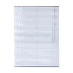 JUST HOME COLLECTION - Persiana Horizontal De Aluminio 100x165cm Blanco