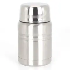 JUST HOME COLLECTION - Termo de Comida Negro/Plata 0.5l