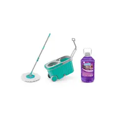 KLEINE WOLKE - Trapeador Industrial Kleine Wolke Acqua Y Gris + Limpiatodo Kleine Wolke Lavanda 4 L