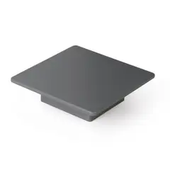 FIXSER - Jalador de Perilla Plástico ABS Negro PPL11 86X86 mm