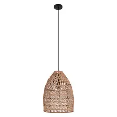 JUST HOME COLLECTION - Lámpara Colgante Camioli Natural 1L E27