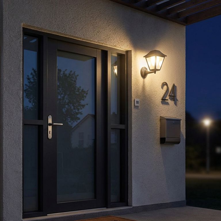 Farol Muro LED Wi-Fi Negro