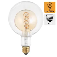 DAIRU - Foco LED Fila G125 E27 4W Ambar