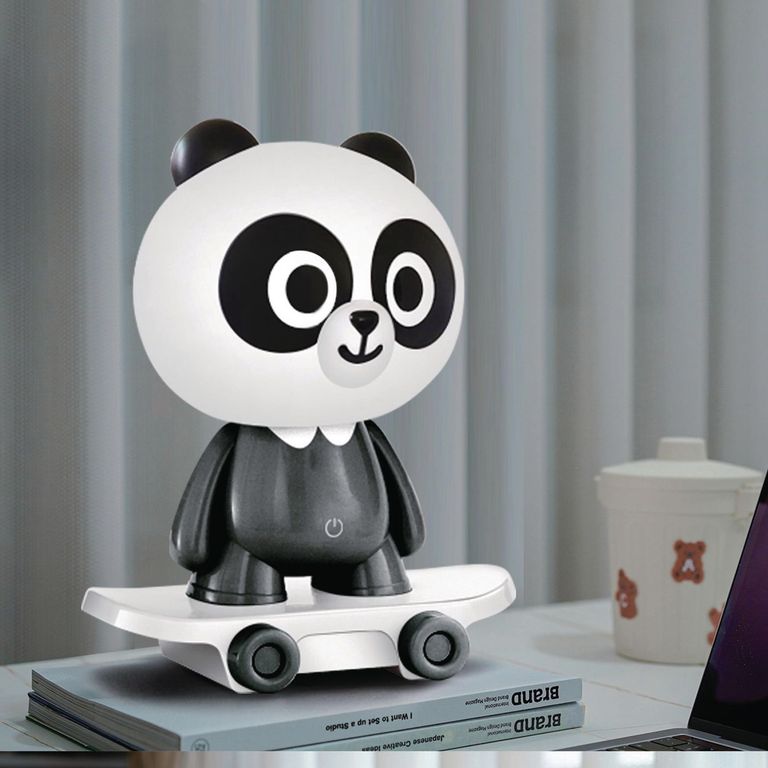 Lámpara de Escritorio USB Panda BS66008B Negro 2.5 W 16x25 cm