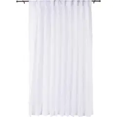 JUST HOME COLLECTION - Velo Pinzas Blanco 140x220cm