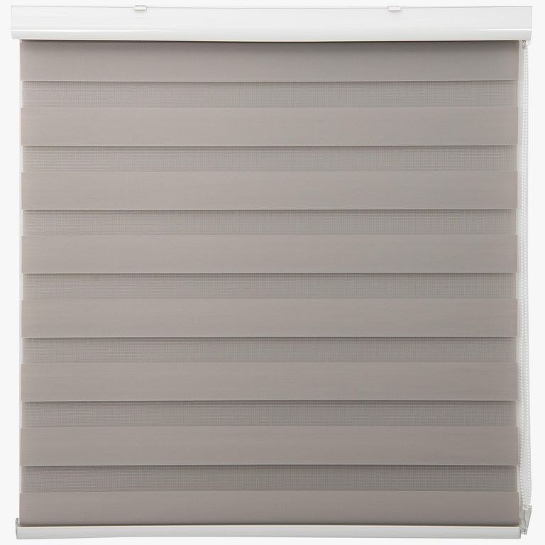 Cortina Roller Día/Noche Gris Claro 135x250cm