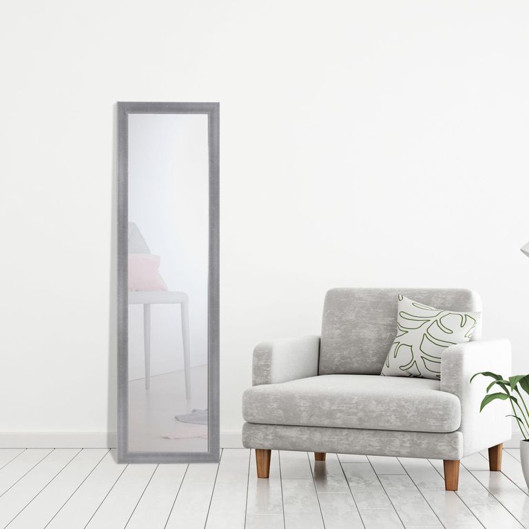 Espejo para Colgar Onda Plata 30x120cm