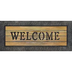 JUST HOME COLLECTION - Limpiapies Metal Welcome 40x96cm