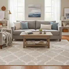 JUST HOME COLLECTION - Alfombra Rectangular Ivora Shag 200x285cm