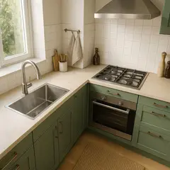 SENSI DACQUA - Lavadero de Cocina Acero Inoxidable 1 Poza 43x26cm