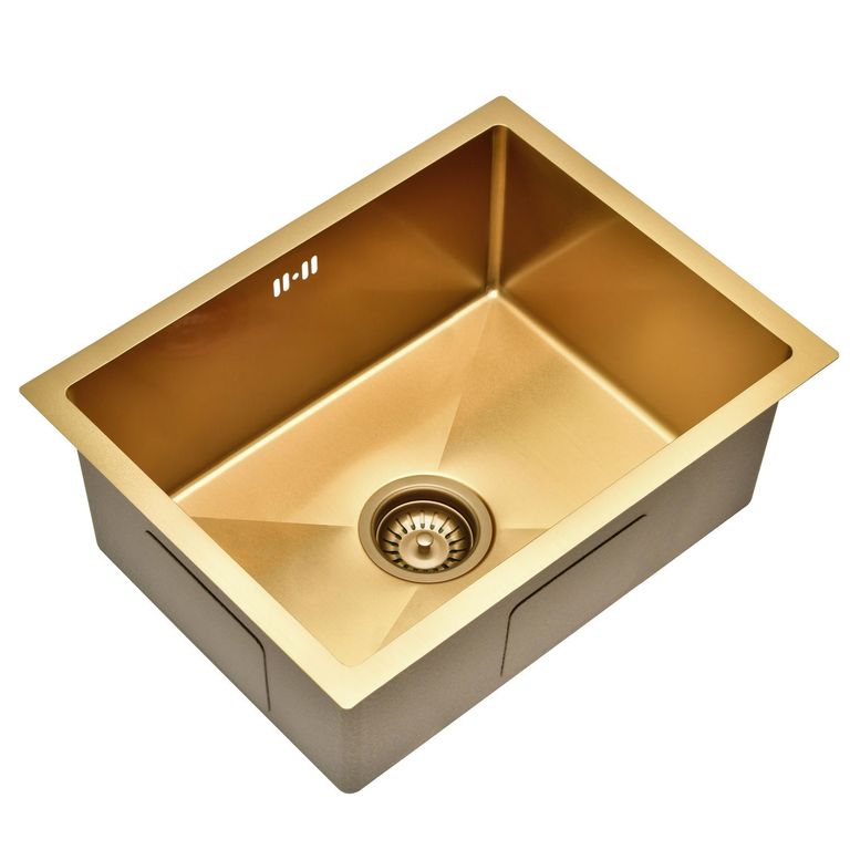 Lavadero de Cocina Acero Inoxidable 1 Poza Gold 45x58cm