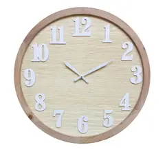 HOMY - Reloj de Pared Deco Natura 60x60cm