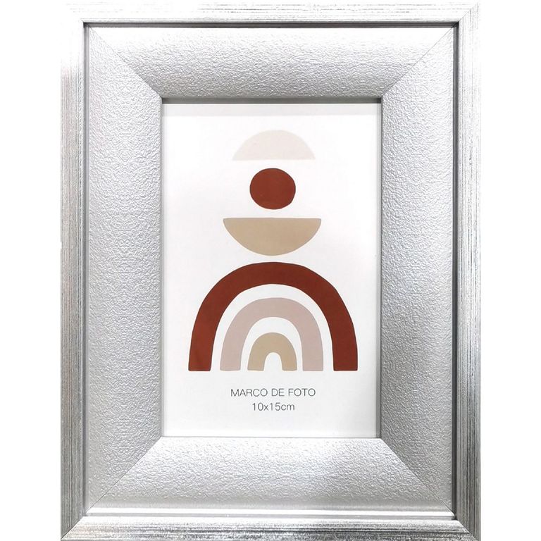 Marco de Foto Frame Plateado 10x15cm