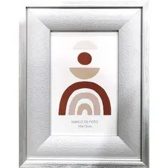 JUST HOME COLLECTION - Marco de Foto Frame Plateado 10x15cm