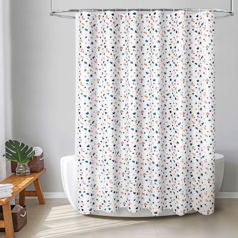 Set De Cortina + Forro Dots 178x180cm