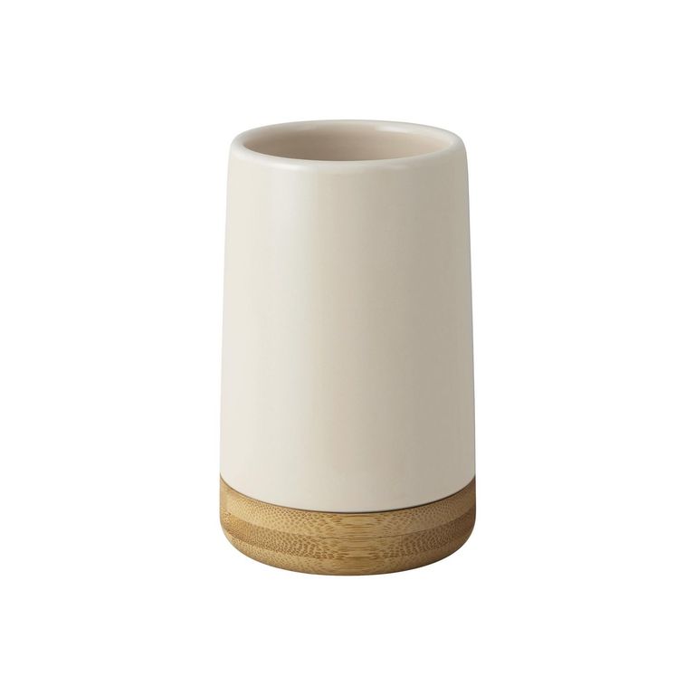 Vaso para Baño Doble Bambu Beige