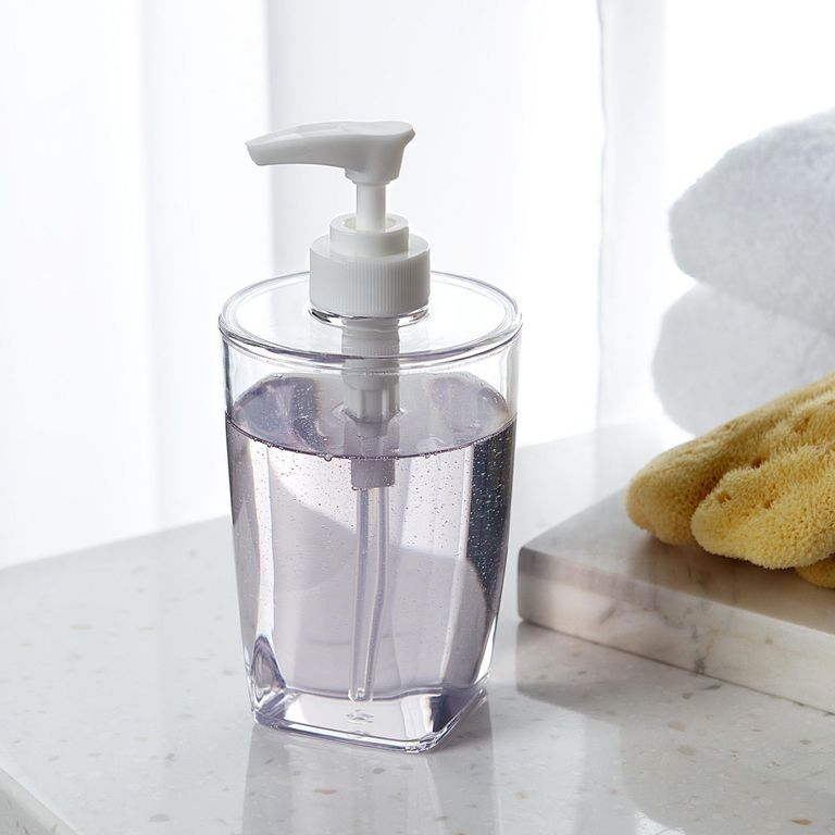 Dispensador de Jabón Transparente