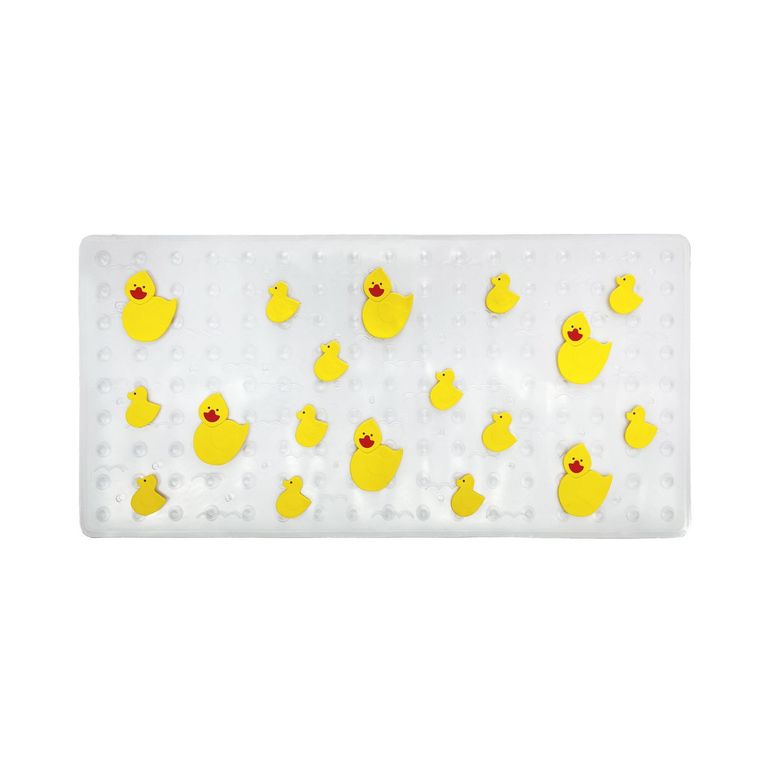 Piso de Baño Rectangular Antideslizante Patos 36x78cm