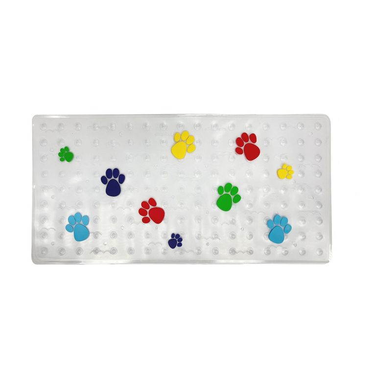 Piso de Baño Rectangular Antideslizante Pies 36x78cm