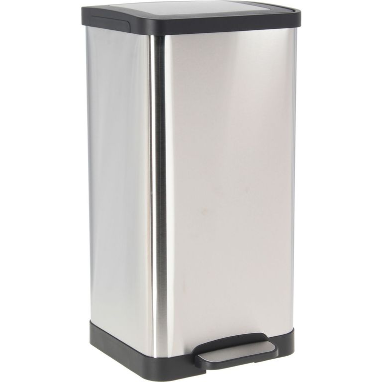 Basurero Metalizado de Aluminio 15L