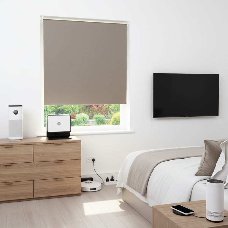 Cortina Roller Black Out 150x250cm Gris Claro