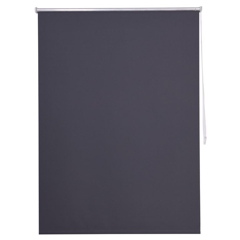 Cortina Roller Black Out 160x165cm Gris Claro