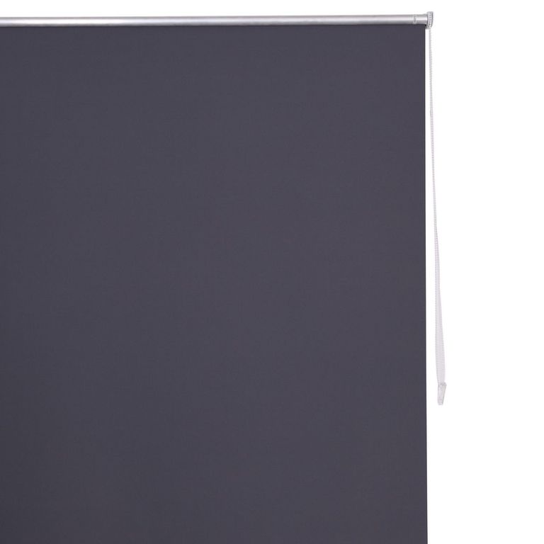 Cortina Roller Black Out 180x250cm Gris Claro